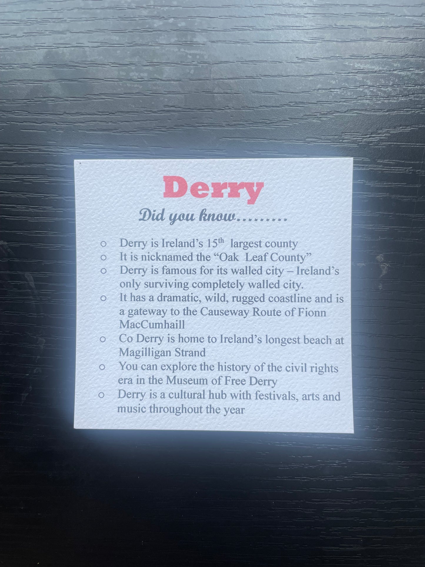 Derry Keyring