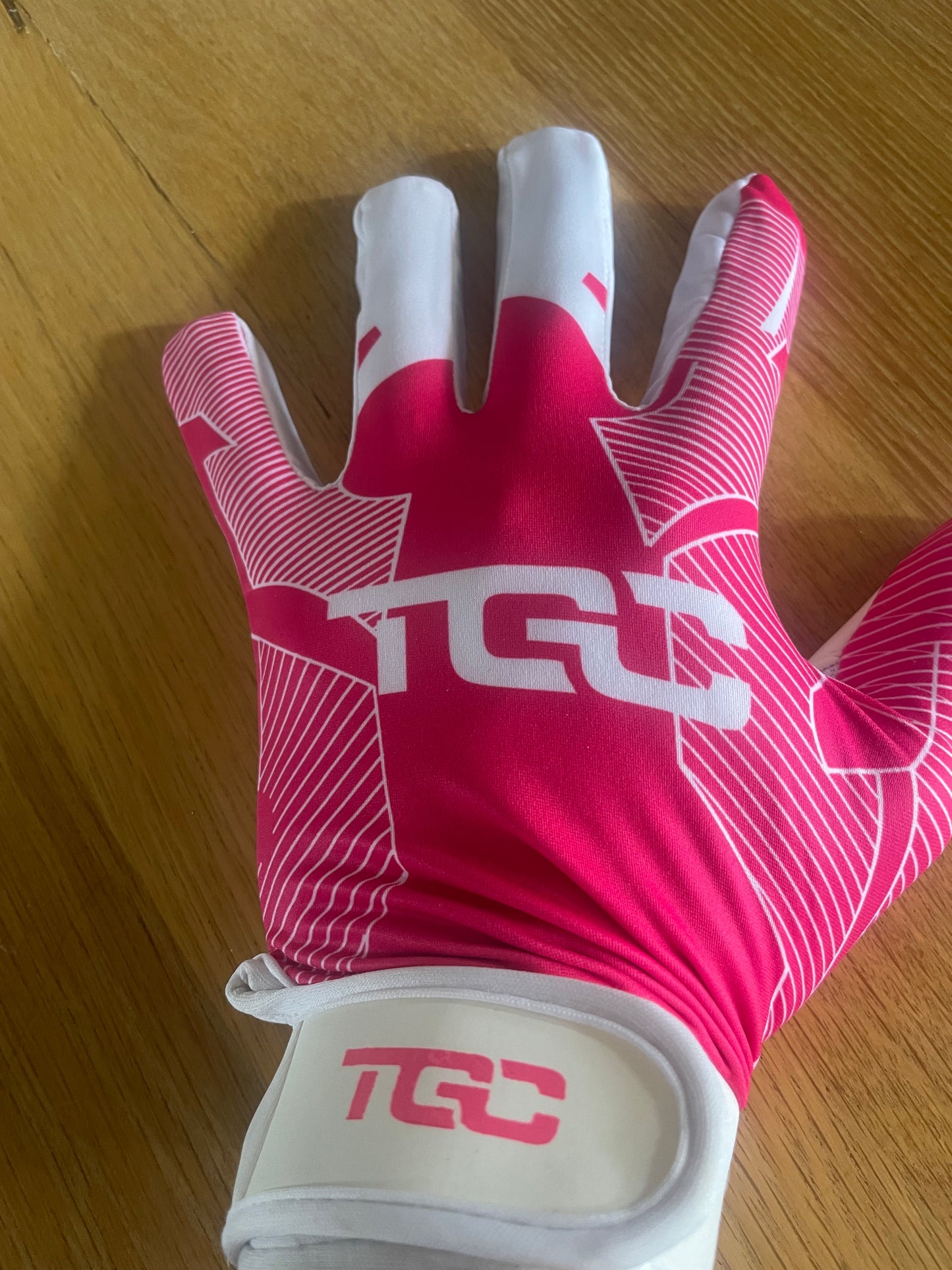 Pink/White Unisex Gloves