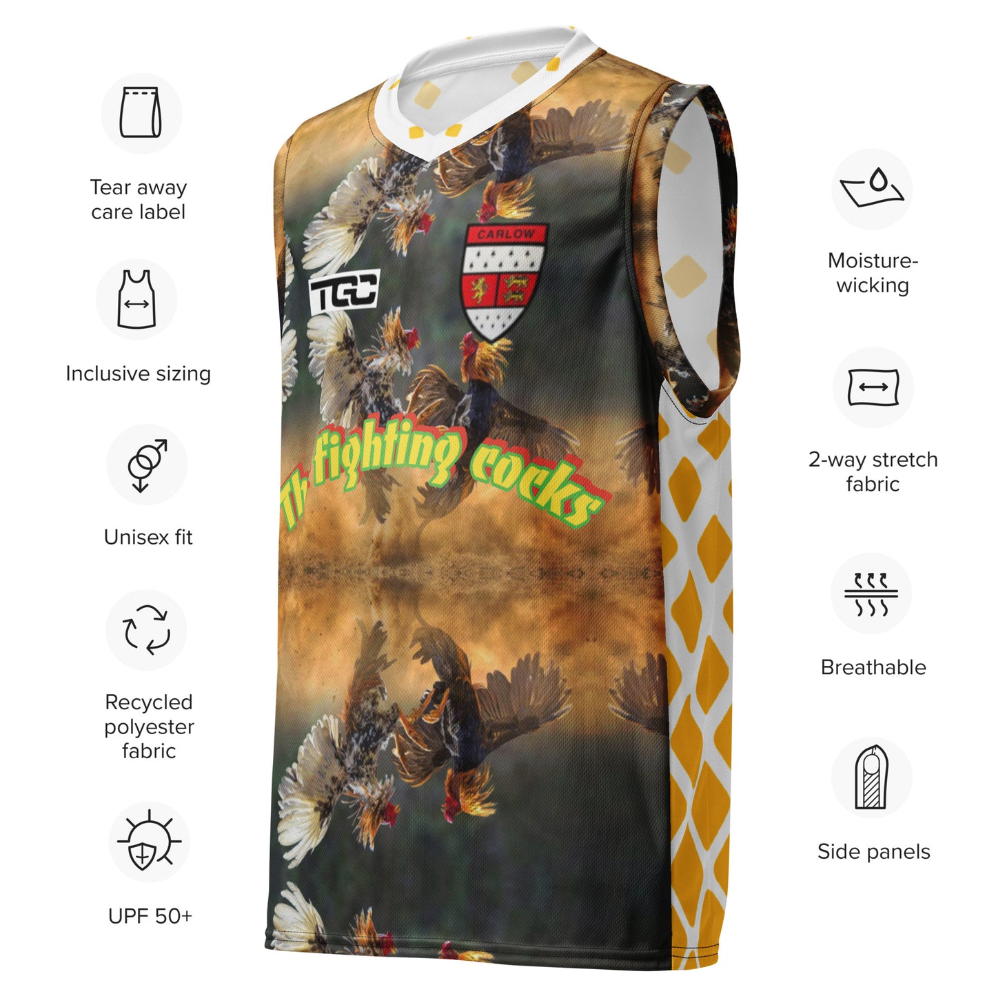 Carlow 'Fighting Cocks' jersey