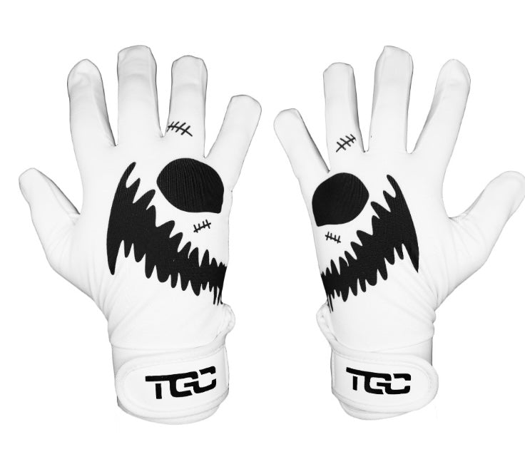 White Joker Gloves