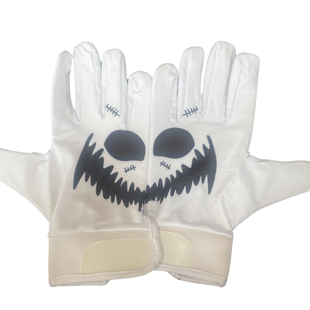 White Joker Gloves