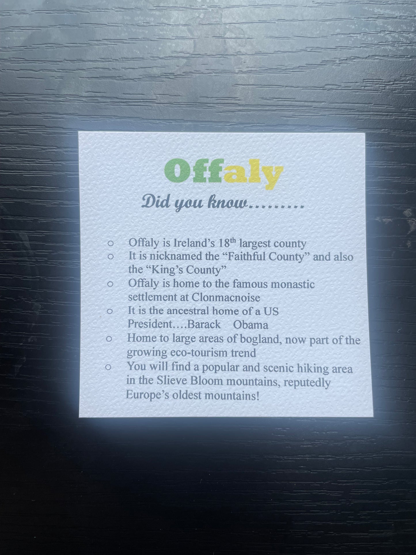 Offaly Keyring