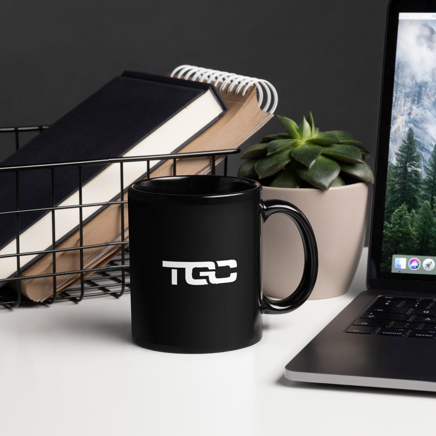 TGC Black Mug